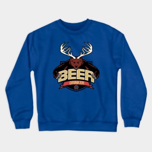 Bear Deer Beer Crewneck Sweatshirt